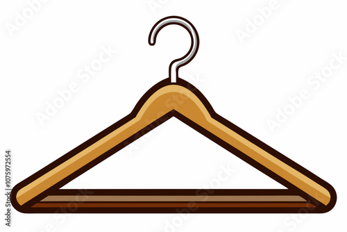 Clothes hanger flat icon