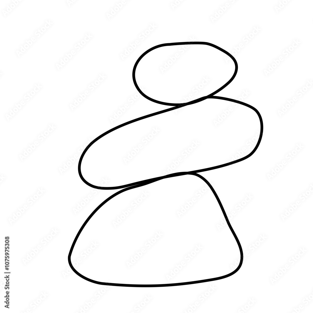 Meditation stone balance pyramid Meditation stone balance pyramid