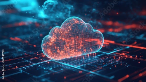 Digital Cloud Computing Network Infrastructure