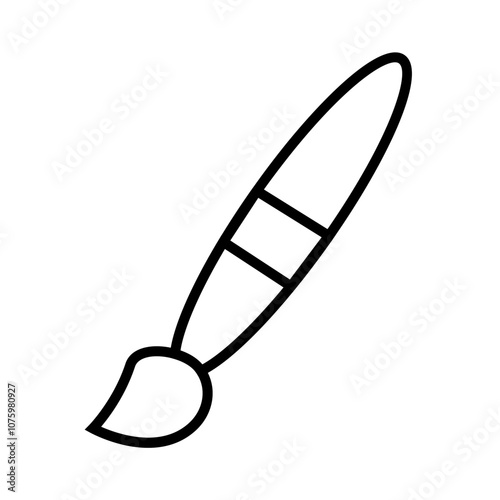 Paint brush vector icon