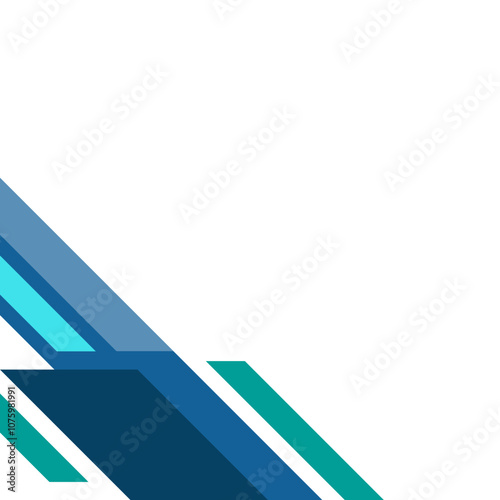Modern Geometric Corner