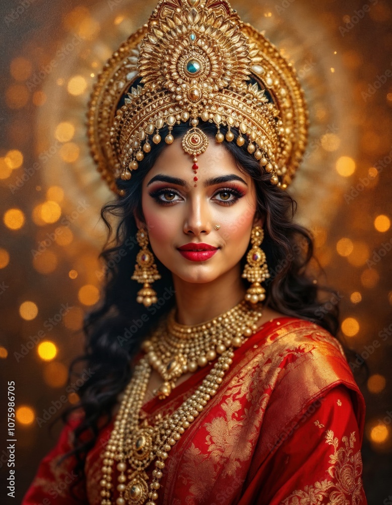 Hindu Goddess Durga Mata, Navratri Hindu Goddess Durga Mata, Navratri