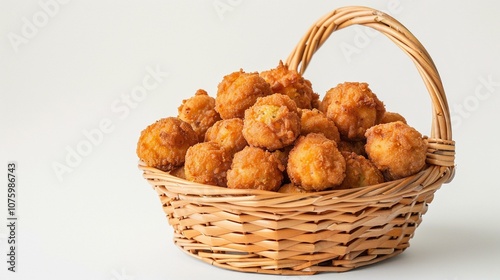 Basket of Hushpuppies photo