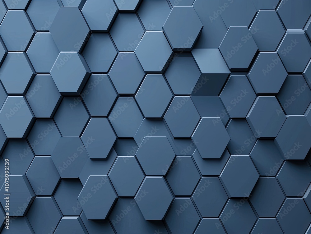 Abstract Hexagonal Pattern in Shades of Blue with Glossy and Matte Surfaces Creating a Modern and Sleek Look for Backgrounds and Graphic Designs Abstract Hexagonal Pattern in Shades of Blue with Glossy and Matte Surfaces Creating a Modern and Sleek Look for Backgrounds and Graphic Designs