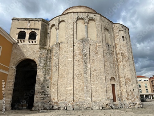 St. Donatus Church or Church of St. Donatus (Zadar, Croatia) - Kirche des Heiligen Donat, Donatuskirche in Zadar oder Kirche Sv. Donat (Kroatien) - Crkva svetog Donata u Zadru (Zadar, Hrvatska) photo