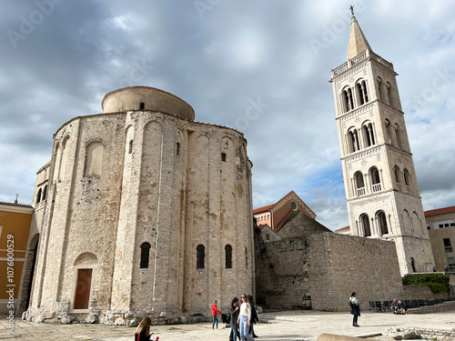 St. Donatus Church or Church of St. Donatus (Zadar, Croatia) - Kirche des Heiligen Donat, Donatuskirche in Zadar oder Kirche Sv. Donat (Kroatien) - Crkva svetog Donata u Zadru (Zadar, Hrvatska) photo