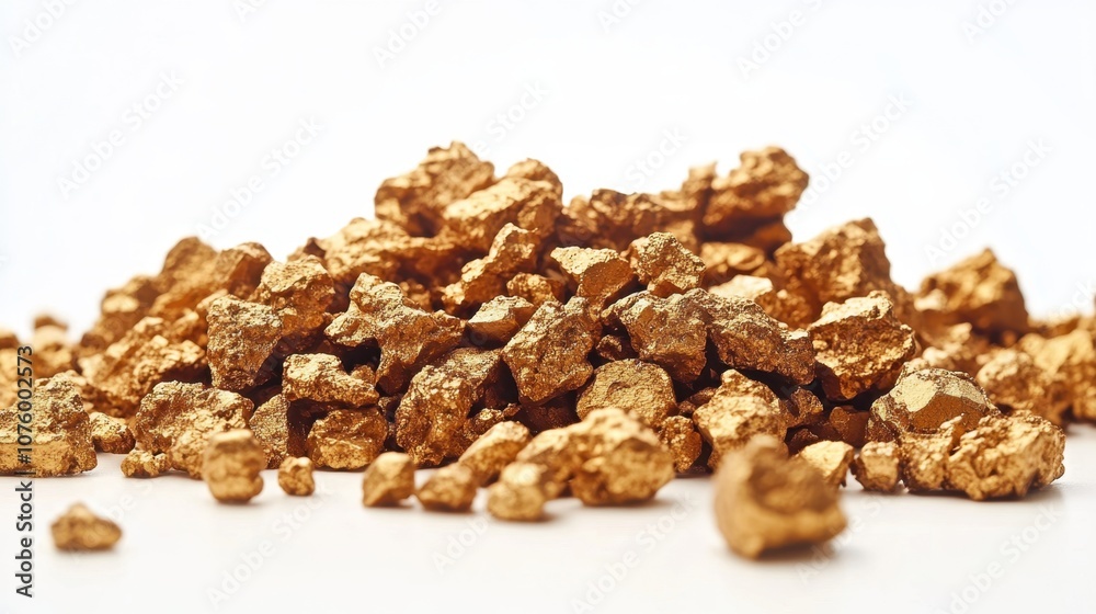 Pile of Raw Gold Nuggets Pile of Raw Gold Nuggets