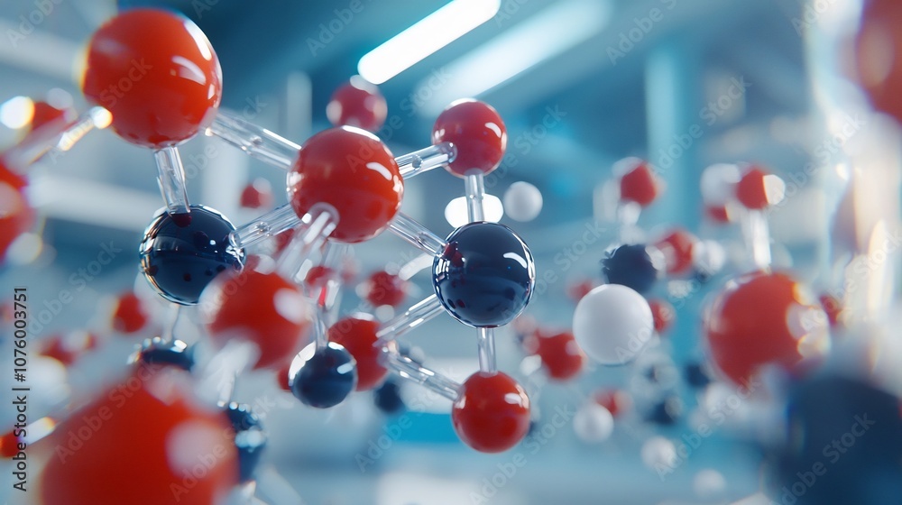 Molecular Structure Spheres in Digital Space with Chemical Bonds Molecular Structure Spheres in Digital Space with Chemical Bonds