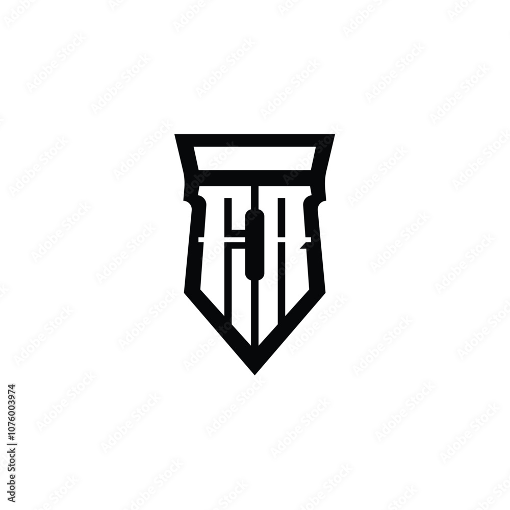 FR monogram logo design letter text name symbol monochrome logotype alphabet character simple logo FR monogram logo design letter text name symbol monochrome logotype alphabet character simple logo