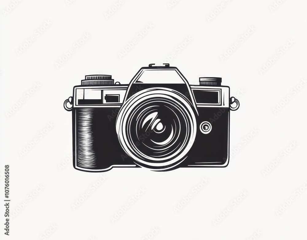Iconic Camera Illustration Iconic Camera Illustration
