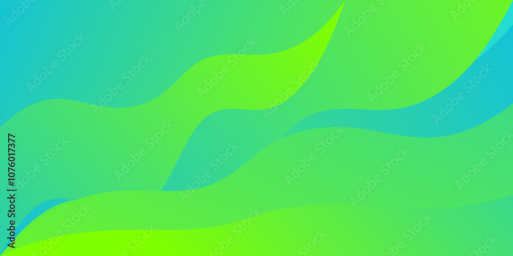 abstract green background with waves abstract green background with waves
