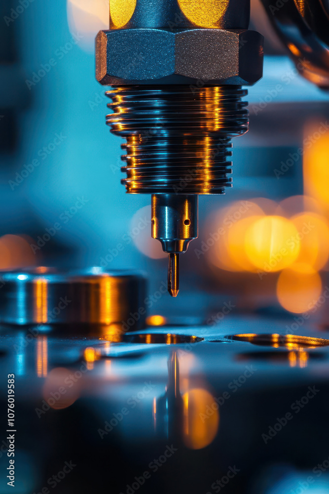 Quality control stamping on metal parts in the factory to a high standard, meeting industrial product specifications. Quality control stamping on metal parts in the factory to a high standard, meeting industrial product specifications.