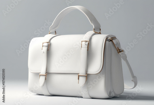 fashion woman hand pursed luxury buttons vintage style elegance natural buckle shoulder handle elegant design decoration closeup olated body white lady silver classic nobody cross single carry leath