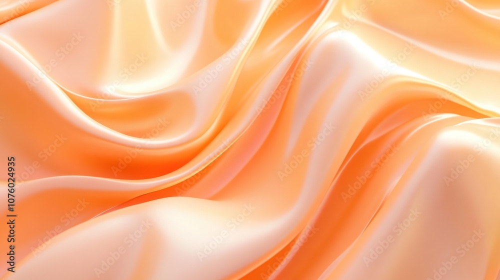 Obraz premium Soft peach background, a plain color fill without any patterns or texture