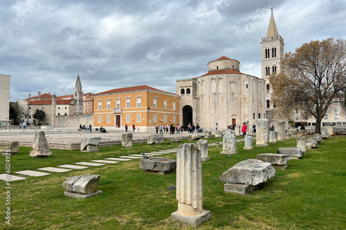 The Roman Forum im Zadar (Croatia) - Römisches Forum in Zadar (Kroatien) - Zadarski rimski forum ili Rimski forum u Zadru (Zadar, Hrvatska) photo