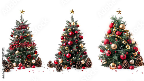 Ornamented for the Holidays , christmas tree