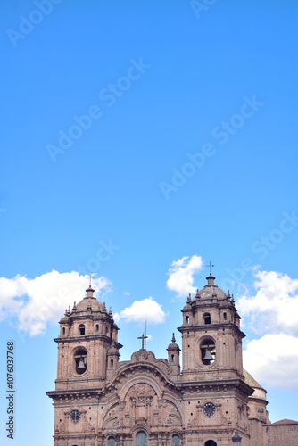 Stunning View of the Cathedral of Cusco, Peru