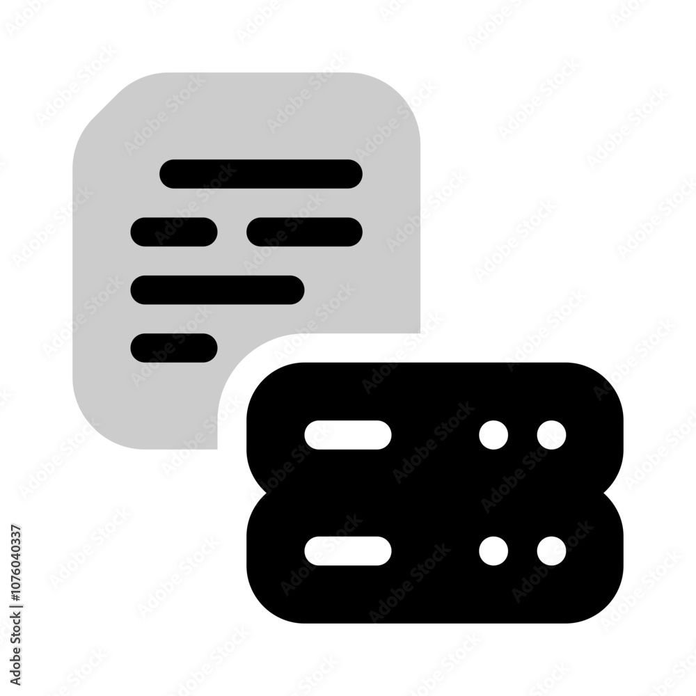 business data icon with bulk style, perfect for user interface projects business data icon with bulk style, perfect for user interface projects