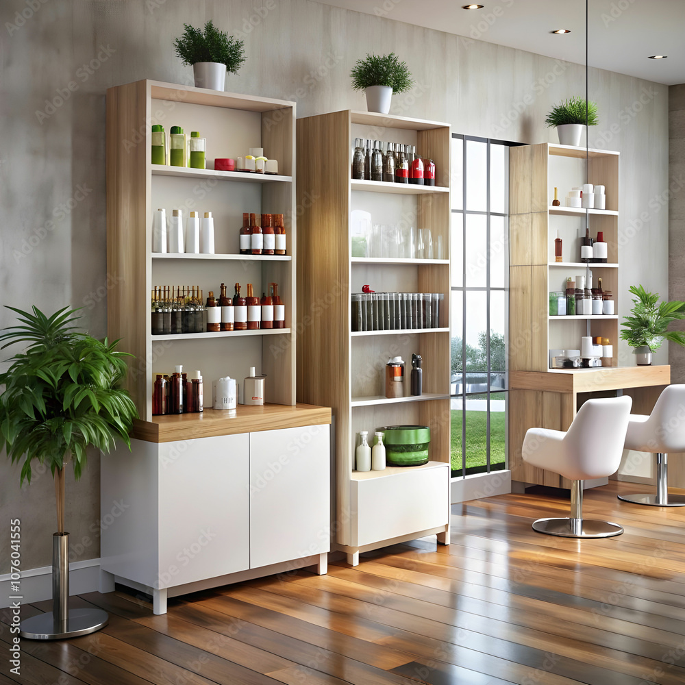 Fototapeta premium salon retail stand