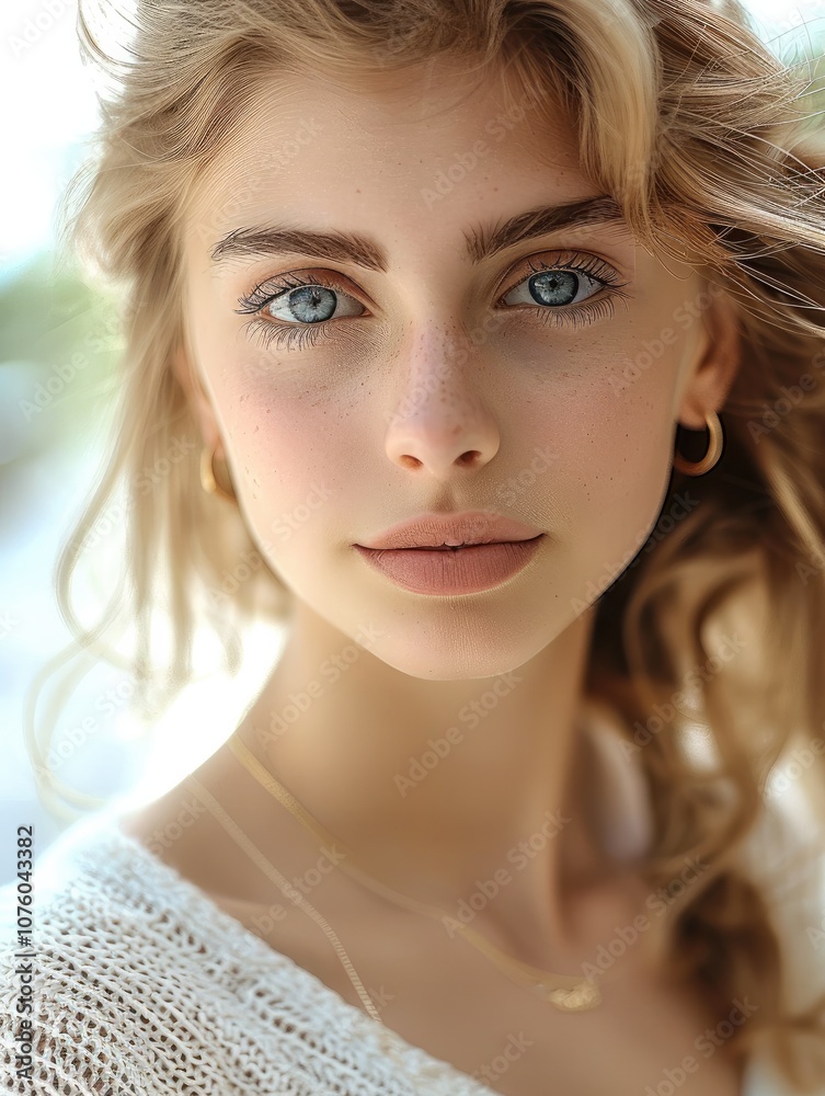 Gorgeous young woman. Gorgeous young woman.