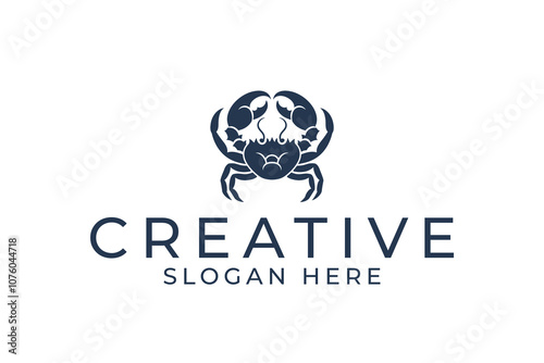 Crab Sea Side creative minimalist Logo