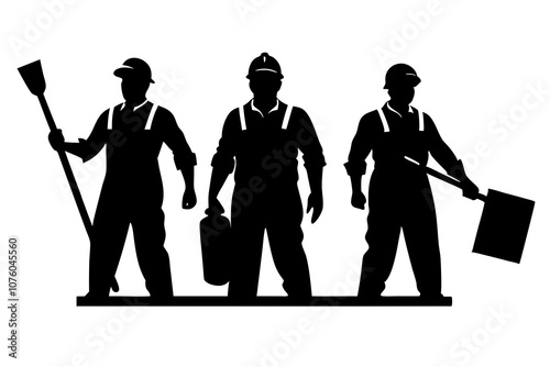 Worker | isolated vector illustration on white background