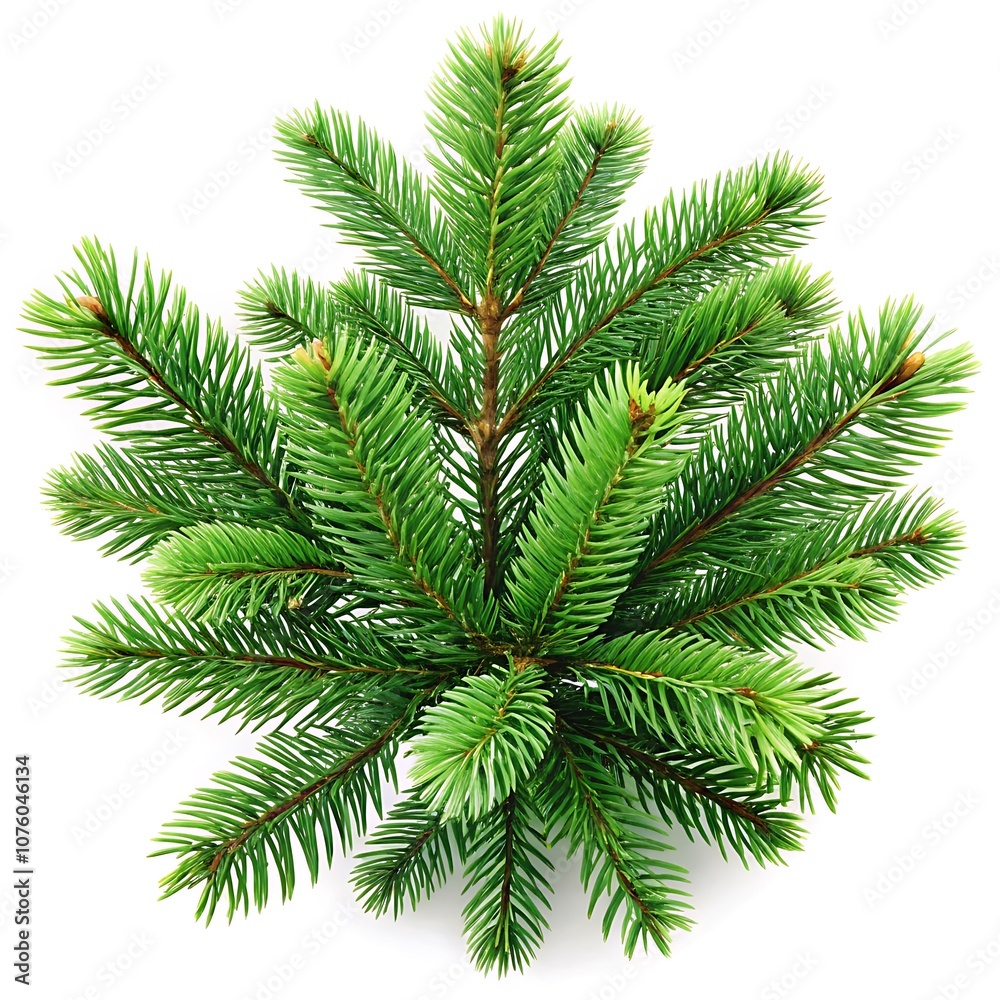 Festive Pine Branch Image. New Year’s Greenery Art. Spruce Branch Background. Festive Pine Branch Image. New Year’s Greenery Art. Spruce Branch Background.