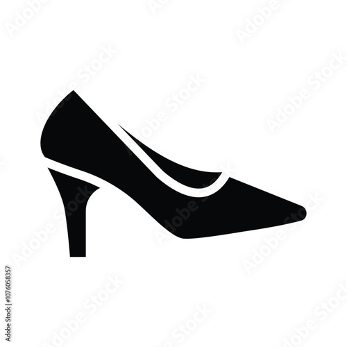Elegant high heeled pump, suitable for formal occasions