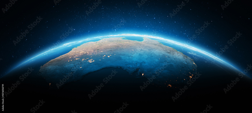 Australia travel map