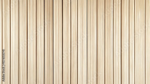  Wooden wall background with vertical slats, texture of natural wood paneling for interior design or backdrop. Wooden paneling wall. 