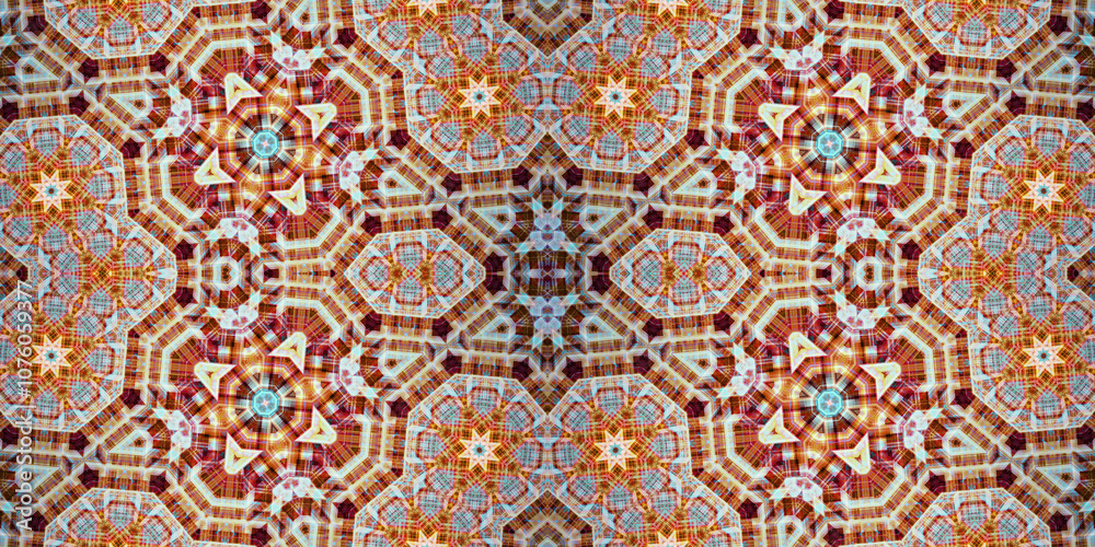 Seamless abstract pattern. The texture of the pattern is symmetrical. Endless pattern Seamless abstract pattern. The texture of the pattern is symmetrical. Endless pattern