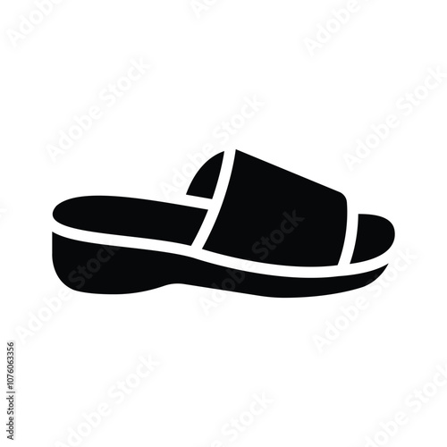 Get this amazing icon of chappal in modern style