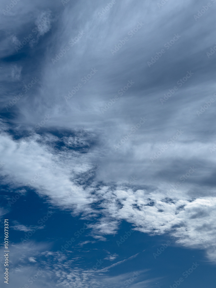 Fototapeta premium blue sky with clouds