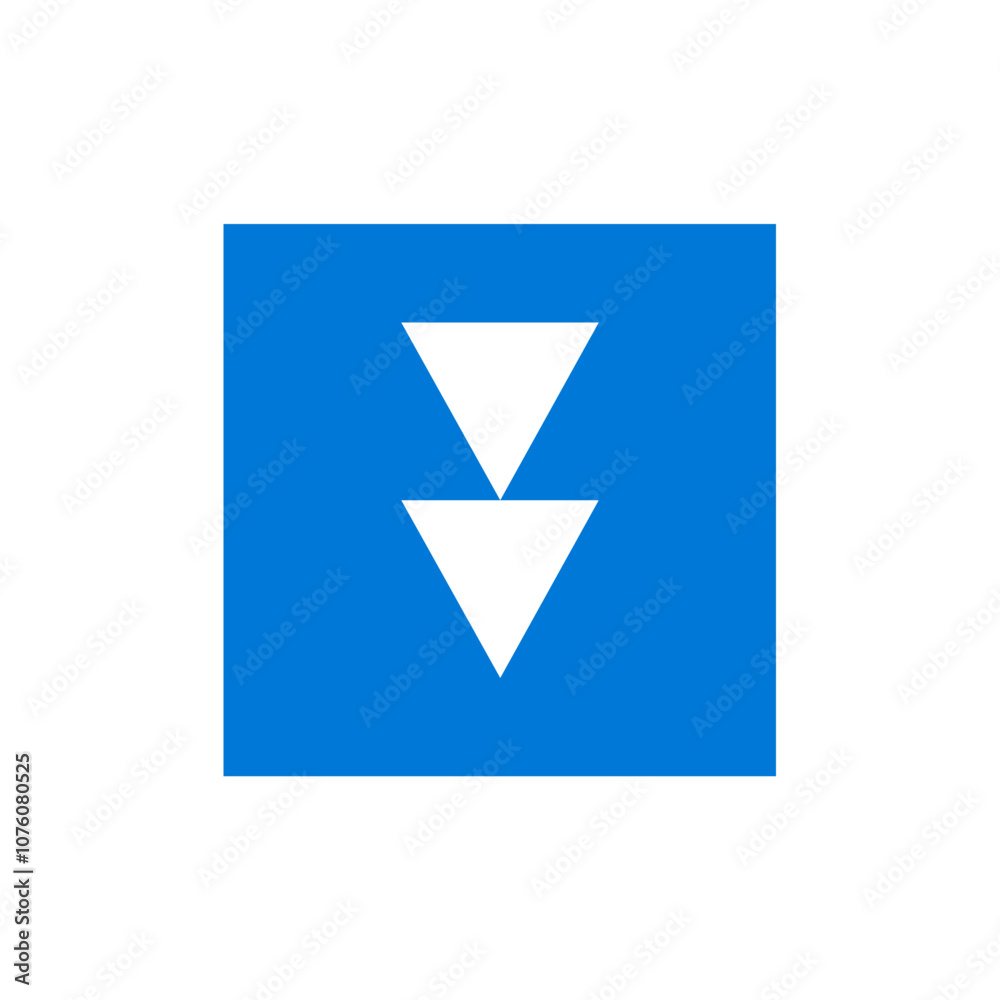 Blue Double Down Arrow Icon
Blue Double Down Arrow Icon