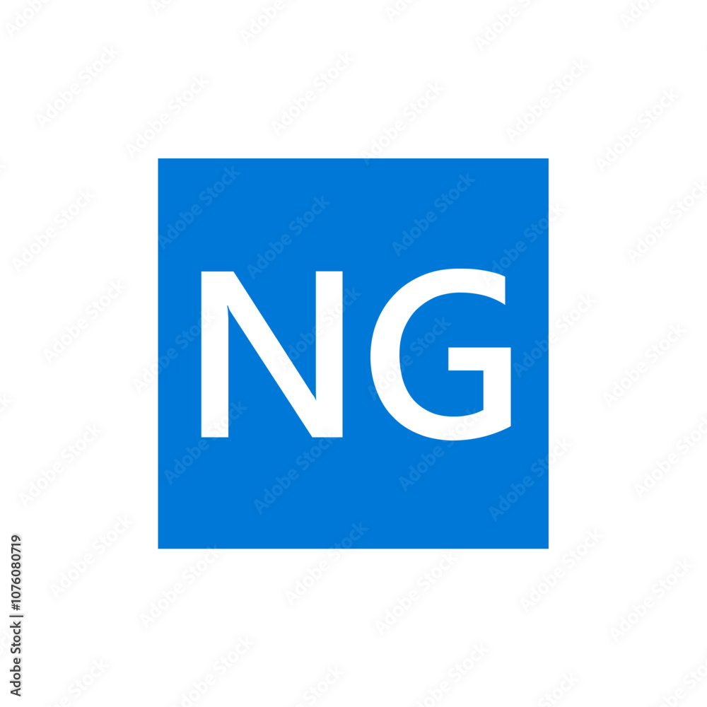 Blue Square with Letters
Blue Square with Letters