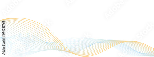 banner backgrond,blue and yellow line wave effect abstarct backgrounnd line.shape.vector.eps 10