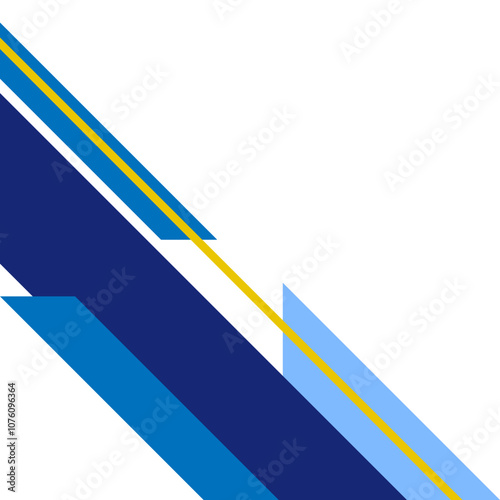Business Parallelogram Corner