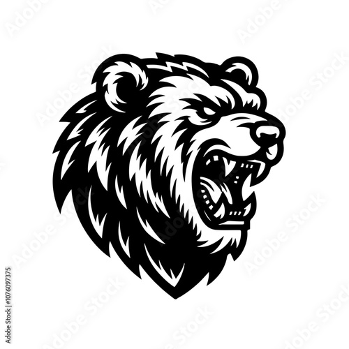 Wolverine Sports Team Mascot Vector Logo