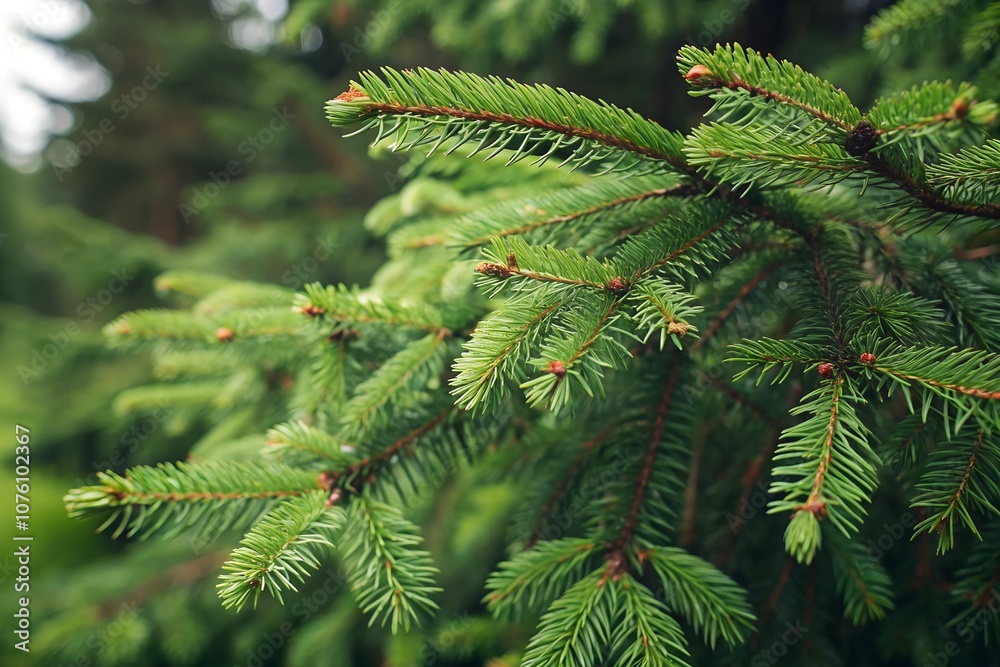 spruce branches spruce branches