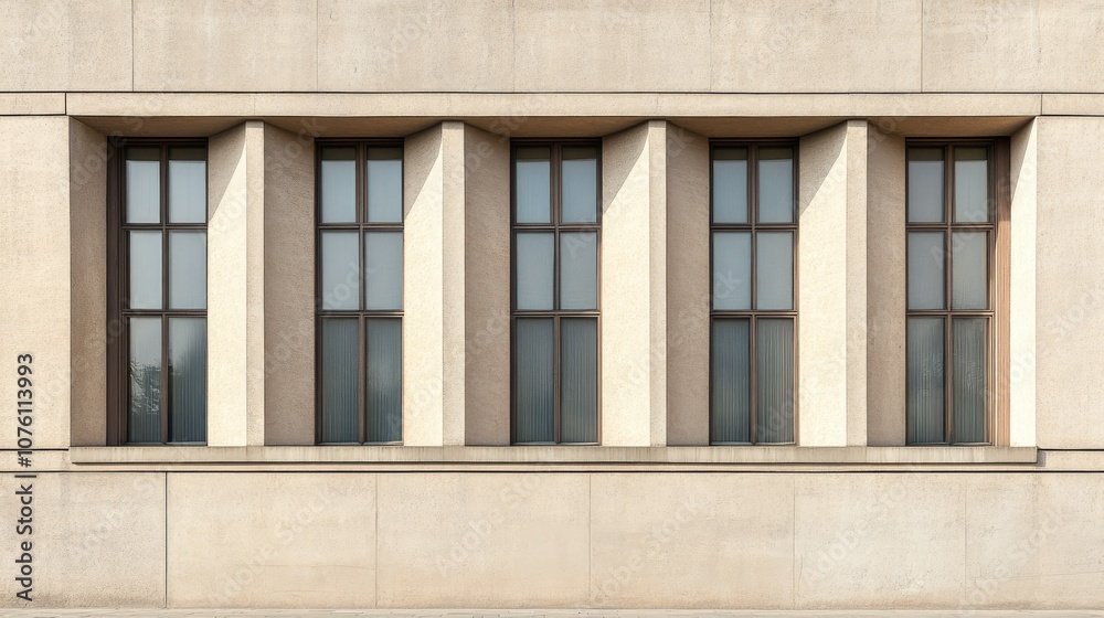 Fototapeta premium Modern Architectural Window Design