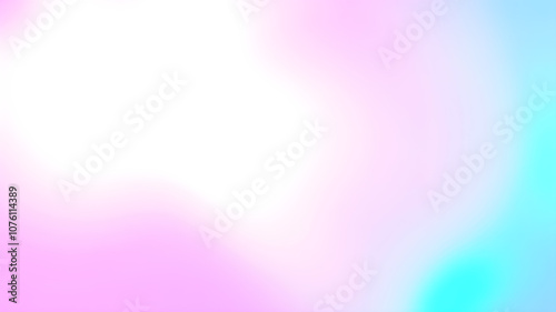 Bright neon colors blending from hot pink to electric blue, with a subtle grain effect, giving a retro, cyberpunk feel