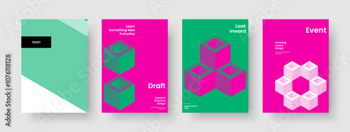 Isolated Banner Design. Abstract Book Cover Template. Creative Background Layout. Flyer. Poster. Business Presentation. Brochure. Report. Leaflet. Pamphlet. Catalog. Brand Identity. Advertising