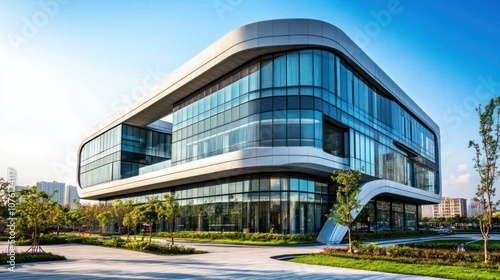 Modern Glass Building