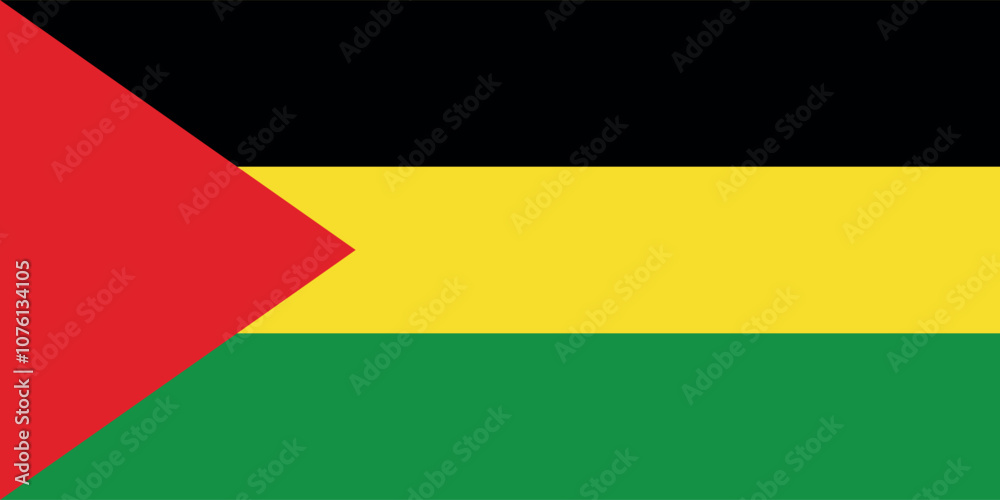 Regions of Ethiopia. Flag of Benishangul-Gumuz Region. vector EPS file. Regions of Ethiopia. Flag of Benishangul-Gumuz Region. vector EPS file.