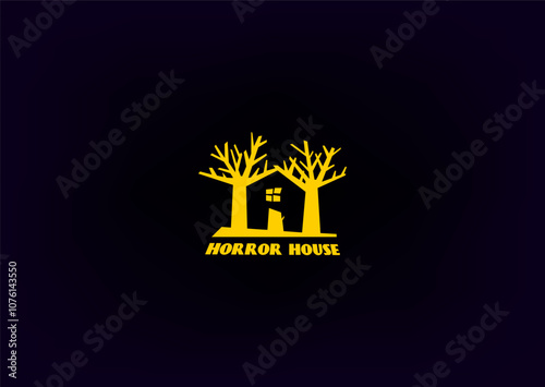 mysteriously beautiful logo. ready made template	