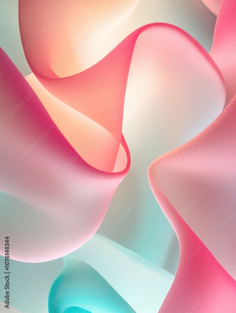 Pink Blue Background Close Up Pink Blue Background Close Up