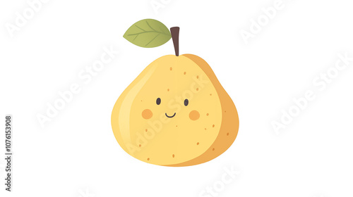 cartoon pear illustration
