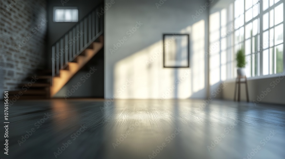 Obraz premium interior background, blurry