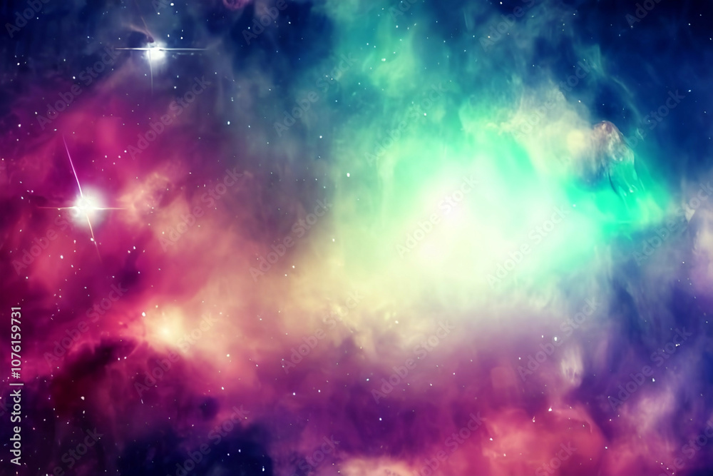 Naklejka premium background with space