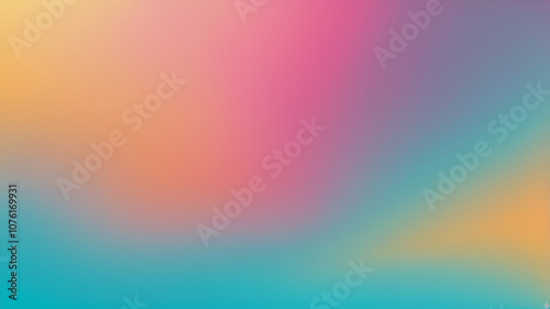 neon Teal, Blush, Mustard glowing gradient background, a soft grainy noise texture with shimmering highlights and Smooth Transitions for a dynamic effect